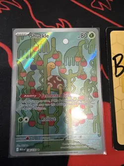 Pokemon TCG Mega Evolutions Shuckle Illustration Rare Full Art #136/132 NM - Image 2