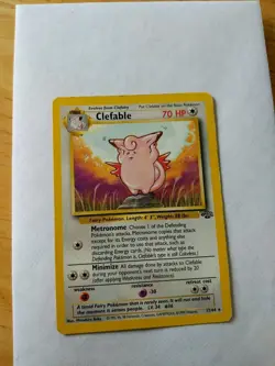 Clefable Rare 17/64 Jungle Pokemon 1999 Wizards Of The Coast Good Condition - Image 1