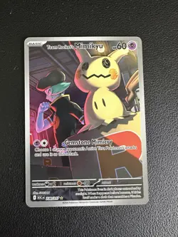 Team Rocket's Mimikyu 238/217 Me: Ascended Heroes Holo Full Art IR Pokemon [NM] - Image 1