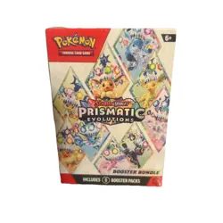 Pokemon TCG S & V Prismatic Evolutions Booster Bundle Factory Sealed - Image 1