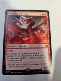 MTG - Twinflame Tyrant Foundations - Image 1