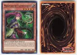 Magician of Faithfulness DUNE-EN098 Super Rare Duelist Nexus Yu-Gi-Oh Near Mint - Image 1