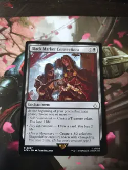 MTG Black Market Connections 87 Assassin's Creed Rare - Image 1