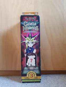 Yu-Gi-Oh! Yugioh Capsule Monsters 3 Figures & Cards Booster Pack RARE NEW SEALED - Image 1