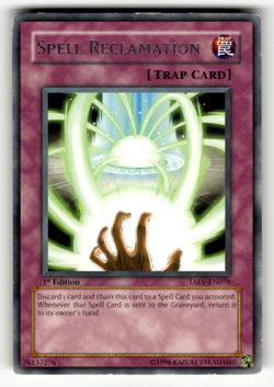 Spell Reclamation TAEV-EN076 Rare Tactical Evolution LP - Image 1