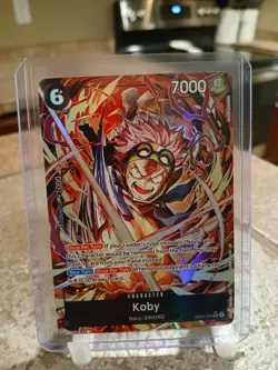 One Piece TCG Koby Alt Art EB04-044 English OP15 Kamis ( ONLY 4 ANDAY38 ) - Image 1