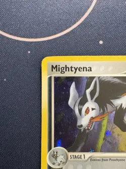 Mightyena 12/107 Pokemon 2005 EX Deoxys Holo Rare MP - Image 5