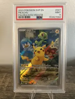 Pikachu 027 Sv: Scarlet & Violet Promo Cards Holo - Image 1