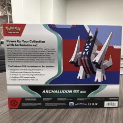 Pokemon Archaludon ex Box Sealed Promo Booster Oversize Card English 2024 - Image 2