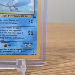 Pokemon TCG Articuno Fossil Holo Card 2/62 Unlimited Rare, LP Condition - Image 5