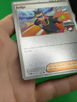JUDGE 076/088 REGIONAL PROMO MINT POKEMON TRADING CARD GAME - Image 3
