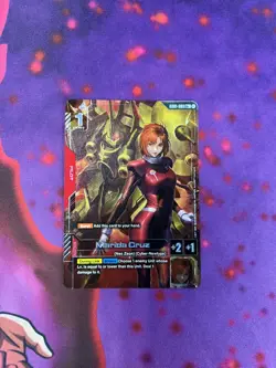 2025 Gundam Card Game Marida Cruz Newtype Rising R+ Foil #GD01-093 | NM English - Image 1