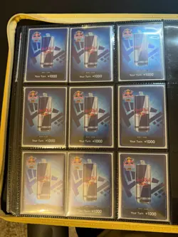 9 x Red Bull DON!! Card - One Piece Double Don Event Promos - Image 1