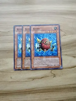 Yu-Gi-Oh! - Agido 3X - Complete Playset Of Cards - Image 1