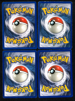Vintage Pokemon Base Set 1999 Rare Lot 4 Cards Non Holo mixed condition - Image 2
