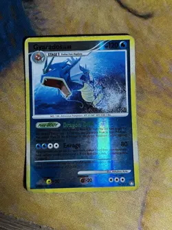 Gyarados 26/123 Mysterious Treasures Reverse Holo Rare Pokemon Card HP - Image 2