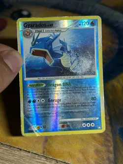 Gyarados 26/123 Mysterious Treasures Reverse Holo Rare Pokemon Card HP - Image 3