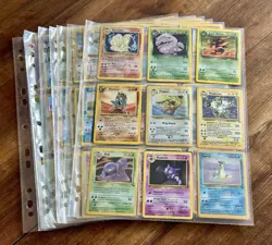Vintage WOTC Pokemon Card Bundle Job Lot - Image 1