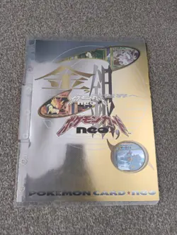 Pokemon NEO Genesis 9 Promo Card Set in Japanese Binder Album - Image 3