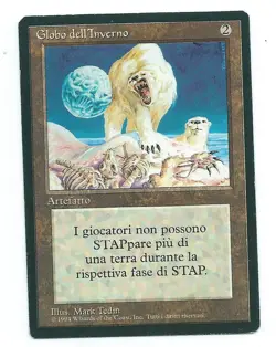Magic MTG 1x FBB Winter Orb Italian Black Border 1993 Vintage www_MoxBeta_com - Image 1