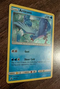 Pokemon Card Articuno SM144 Black Star Promo Near Mint Condition - Image 3