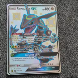 Pokemon Rayquaza GX 177A/168 Jumbo Oversized Holo Promo Card English - Image 1