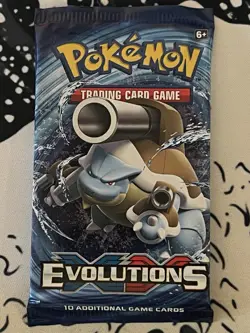 Pokemon XY Evolutions Booster Pack Art Set (4 Packs) - Image 3