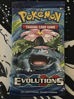 Pokemon XY Evolutions Booster Pack Art Set (4 Packs) - Image 4
