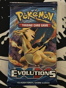 Pokemon XY Evolutions Booster Pack Art Set (4 Packs) - Image 5