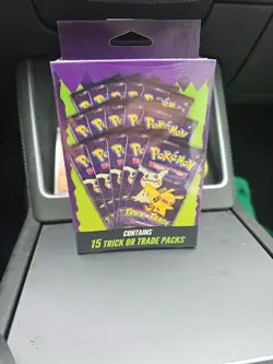 Pokemon TCG TRICK OR TRADE Booster New Sealed 15 Packs inside Fast Ship - Image 1