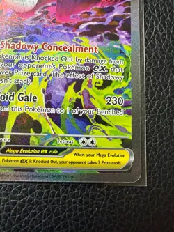 Pokemon Ascended Heroes Mega Gengar ex 284/217 PACK FRESH - MINT CLEAN See Video - Image 5