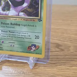 Koga's Arbok - 25/132 Gym Challenge Regular Non Holo Rare - NM Pokemon Card - Image 5