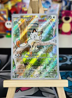 Meowth Illustration Rare - 106/094 Phantasmal Flames - Pokemon TCG - Image 2