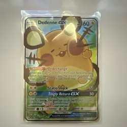 The Pokemon Company Dedenne GX 195/214 Sm-Unbroken Bonds Holo EN 160HP - Image 1
