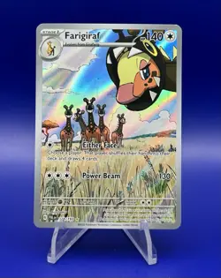 Farigiraf 228/193 Illustration Rare Paldea Evolved Pokemon TCG - NM - Image 1