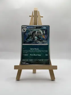 2025 Pokemon Houndoom #063/131 Prismatic Evolutions Master Ball Reverse Holo - Image 1