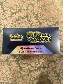 Pokemon Center Surging Sparks Elite Trainer Box ETB SEALED - Image 4