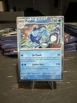 Pokemon Obsidian Flames Palafin SVP 036 Promo SEALED Stamped Build & Battle Deck - Image 1