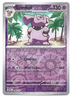 Pokemon TCG - Granbull 88/197 - Obsidian Flames - Reverse Holo - NM/MINT - Image 3