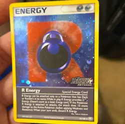 Pokemon TCG R Energy Team Rocket Returns 95/109 Reverse Holo Uncommon English - Image 1