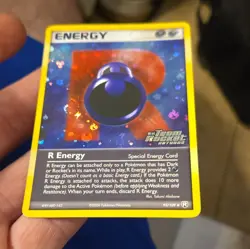 Pokemon TCG R Energy Team Rocket Returns 95/109 Reverse Holo Uncommon English - Image 4