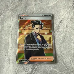 Pokemon TCG Paradox Rift Larry Full Art 235/182 - Near Mint - Image 3