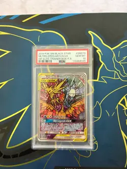 Pokemon Stained Glass Birds GX Art Promo Tag Team #210 PSA 10 - Image 2