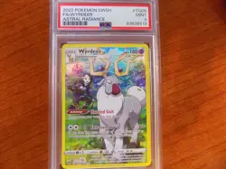 PSA 9 Pokemon TCG Wyrdeer Sword & Shield - Astral Radiance TG06/TG30 Holo - Image 1