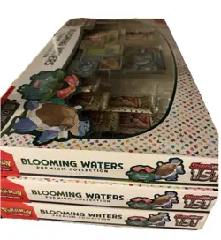 Pokemon 151 Blooming Waters Premium Collection NEW Sealed - Image 3