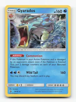 Pokemon TCG - Gyarados 20/70 Lightly Played Holo Rare Dragon Majesty - Image 1