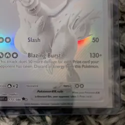 The Pokemon Company Reshiram EX 173/086 Sv: White Flare Secret Rare Holo - Image 5
