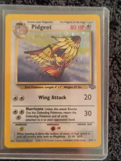 1999 Pokemon TCG Pidgeot Holo Rare 8/64 jungle Vintage WOTC NM - Image 1