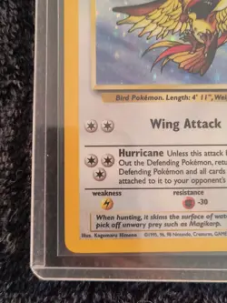 1999 Pokemon TCG Pidgeot Holo Rare 8/64 jungle Vintage WOTC NM - Image 3