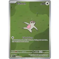 Slakoth 212/191 Illustration Rare - Surging Sparks - Pokemon TCG - MINT - Image 1